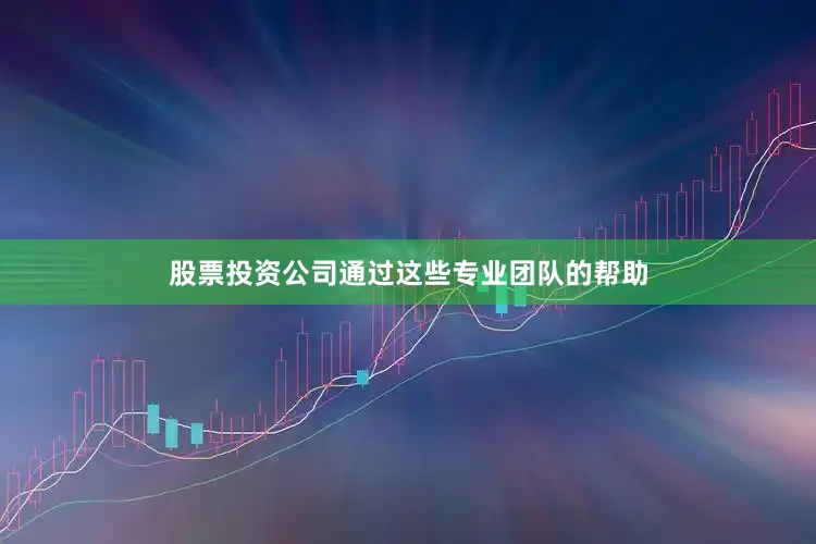 股票投资公司通过这些专业团队的帮助